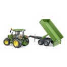 Bruder - John Deere traktor pótkocsival - JátékManufaktúra