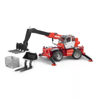 Bruder - Manitou MRT 2150 teleszkópos rakodó kiegészítőkkel - JátékManufaktúra