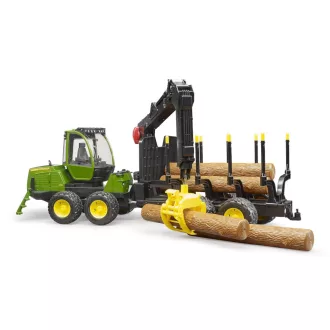 Bruder - John Deere rönkszállító - JátékManufaktúra