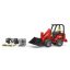 Bruder - Piros homlokrakodó Schäffer 2034 figurával és kiegészítőkkel - JátékManufaktúra