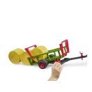 Bruder - Bálaszállító 3 db bálával - JátékManufaktúra