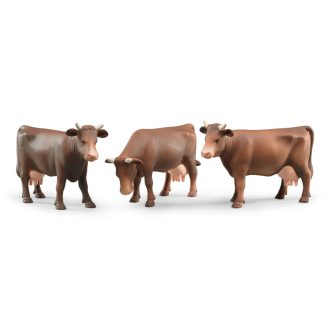 Bruder - Barna tehén figura - JátékManufaktúra