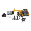 Bruder - Kiegészítőkészlet: villák, csörlő és raklap - JátékManufaktúra