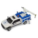 Bruder - RAM 2500 szervizjármű forgatható karral és fényjelzővel - JátékManufaktúra