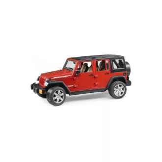 Bruder - Jeep Wrangler Rubicon, piros - JátékManufaktúra