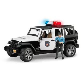 Bruder - Jeep Wrangler Rubicon rendőrautó - JátékManufaktúra