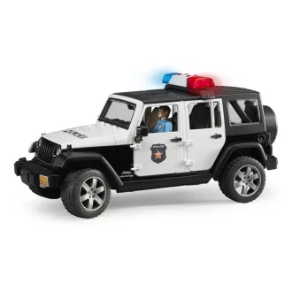 Bruder - Jeep Wrangler Rubicon rendőrautó - JátékManufaktúra