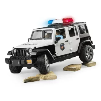 Bruder - Jeep Wrangler Rubicon rendőrautó - JátékManufaktúra