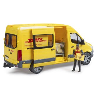 Bruder - Mercedes-Benz Sprinter DHL futárjármű sofőrrel - JátékManufaktúra