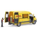Bruder - Mercedes-Benz Sprinter DHL futárjármű sofőrrel - JátékManufaktúra