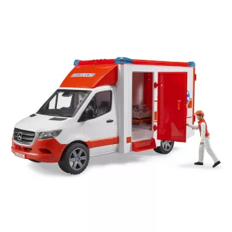 Bruder - Mercedes-Benz Sprinter mentőautó mentőfigurával - JátékManufaktúra