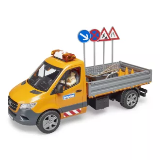 Bruder - MB Sprinter útkarbantartó jármű figurával és kiegészítőkkel - JátékManufaktúra