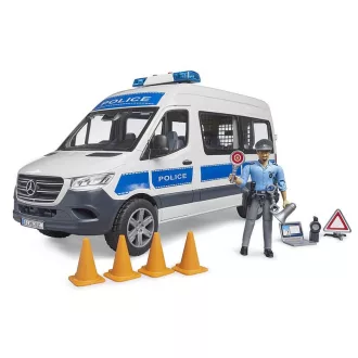 Bruder - Mercedes-Benz Sprinter rendőrségi bevetési jármű - JátékManufaktúra