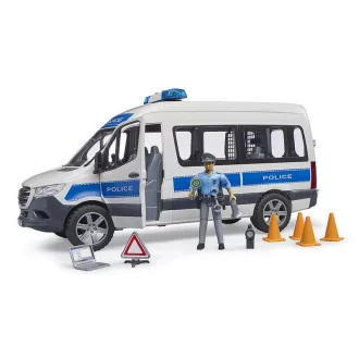 Bruder - Mercedes-Benz Sprinter rendőrségi bevetési jármű - JátékManufaktúra