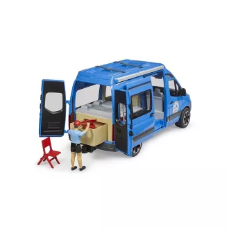 Bruder - Mercedes-Benz Sprinter lakóautó sofőrfigurával és kiegészítőkkel - JátékManufaktúra