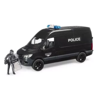 Bruder MB Sprinter s policajtom ťažkoodencom