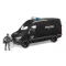 Bruder MB Sprinter s policajtom ťažkoodencom