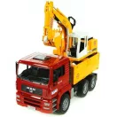 Bruder - MAN teherautó kotrógéppel - JátékManufaktúra