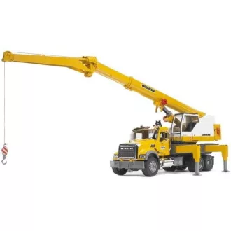 Bruder - Mack Granit darus teherautó Liebherr daruval - JátékManufaktúra