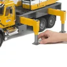 Bruder - Mack Granit darus teherautó Liebherr daruval - JátékManufaktúra