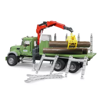 Bruder - MACK Granite rönkszállító teherautó - JátékManufaktúra