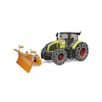 Bruder - Claas Axion 950 hólánccal és tolólappal - JátékManufaktúra