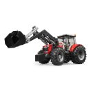 Bruder - Massey Ferguson 7624 traktor homlokrakodóval - JátékManufaktúra