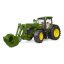 Bruder - John Deere 7R 350 traktor homlokrakodóval - JátékManufaktúra