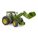 Bruder - John Deere 7R 350 traktor homlokrakodóval - JátékManufaktúra