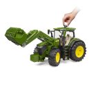 Bruder - John Deere 7R 350 traktor homlokrakodóval - JátékManufaktúra