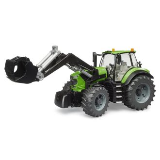 Bruder - Deutz-Fahr 8280 TTV traktor homlokrakodóval - JátékManufaktúra