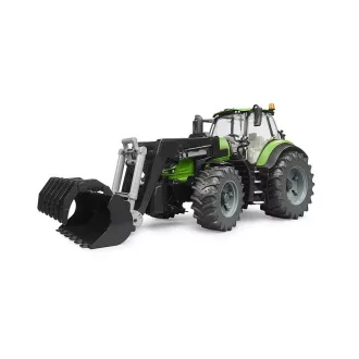 Bruder - Deutz-Fahr 8280 TTV traktor homlokrakodóval - JátékManufaktúra