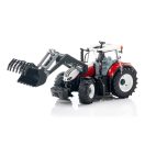 Bruder - Steyr 6300 Terrus CVT traktor homlokrakodóval - JátékManufaktúra