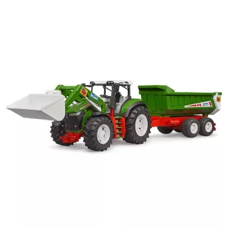 Bruder - ROADMAX traktor homlokrakodóval és járművel - JátékManufaktúra