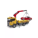 Bruder - Scania Super 560R autószállító vontató - JátékManufaktúra