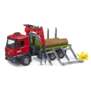 Bruder Přepravník na dřevo s hydraulickou rukou MB Arocs - poškozený obal