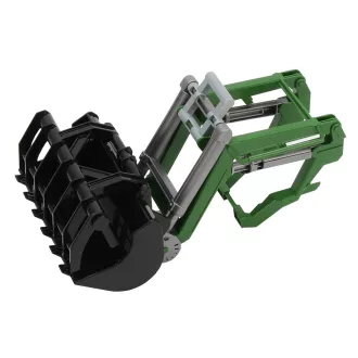 Bruder - Homlokrakodó John Deere 6920 traktorhoz (zöld) - JátékManufaktúra