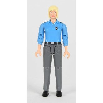 Bruder BWORLD - Rendőrnő figura - JátékManufaktúra