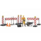 Bruder BWORLD - Közlekedési akadályok és táblák - JátékManufaktúra