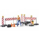 Bruder BWORLD - Közlekedési akadályok és táblák - JátékManufaktúra