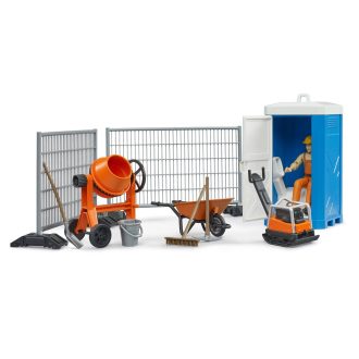 Bruder BWORLD - Építkezési játékszett - JátékManufaktúra