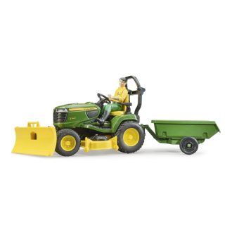 Bruder - John Deere X949 kerti traktor kertészfigurával - JátékManufaktúra