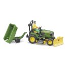 Bruder - John Deere X949 kerti traktor kertészfigurával - JátékManufaktúra