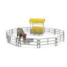 Bruder Senník s ohradami a kravou