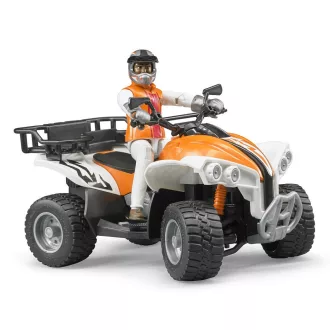Bruder BWORLD - Quad vezetőfigurával - JátékManufaktúra