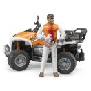 Bruder BWORLD - Quad vezetőfigurával - JátékManufaktúra