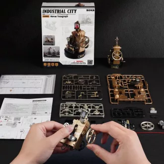 RoboTime - 3D mechanikus készlet, Morse-távíró