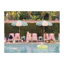 Galison - Kétoldalas puzzle - Kutyák a Beverly Hills-i hotelben - 500 darabos - JátékManufaktúra