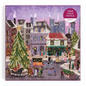 Galison - Karácsonyi főtér puzzle - 1000 darabos - JátékManufaktúra