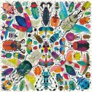 Mudpuppy - Kaleidoszkóp Bogarak 500 darabos - JátékManufaktúra